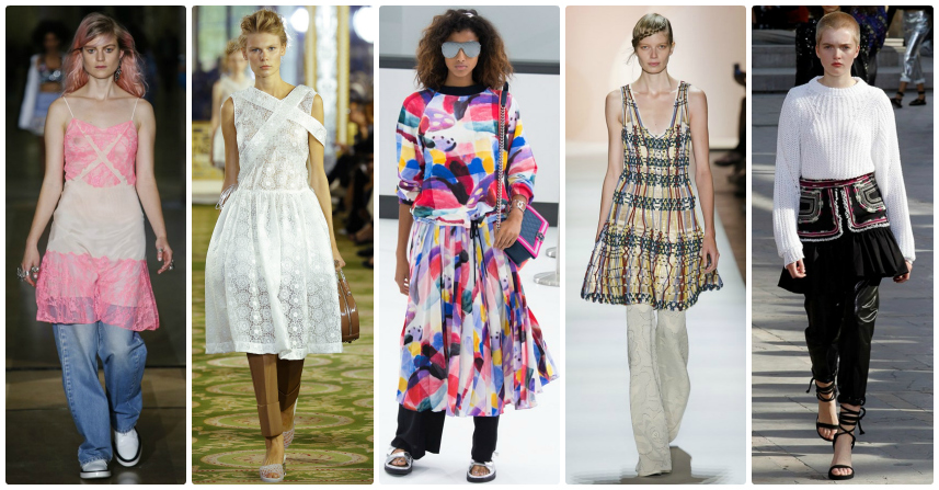 SS16 Trend Guide: Skirts Over Trousers